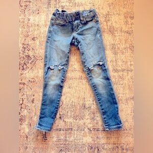 GAP Blue Distressed Slim Fit Jeans kitty